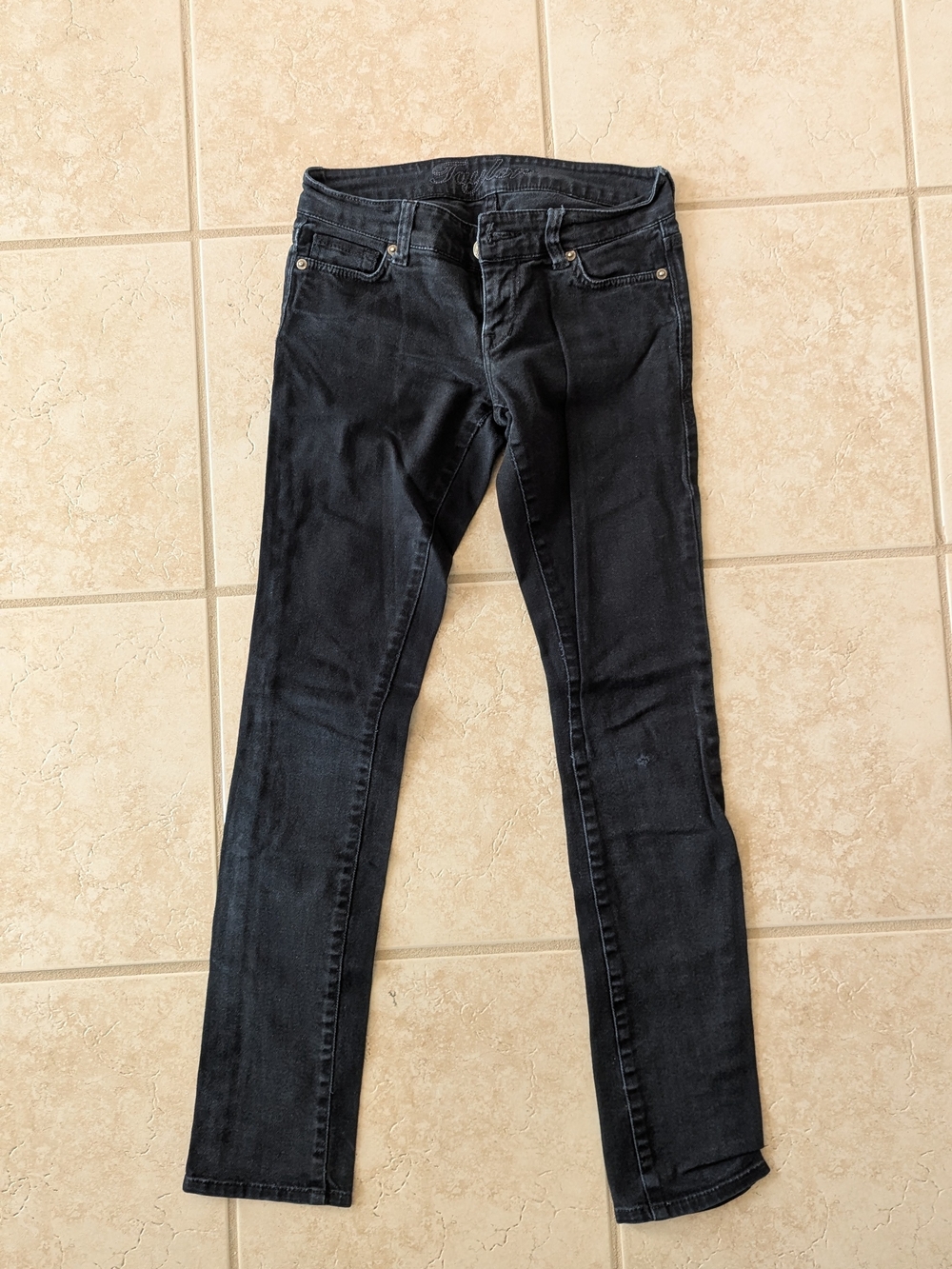 dELiA*s Women’s Boot Cut Black Jeans